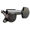 SG381 CK 01 – Set Meccaniche L3+R3 per chitarra elettrica/acustica – Cosmo Black