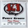 PN942 – Corde per chitarra elettrica – Power Groove Pure Nickel