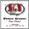 PN1046 – Corde per chitarra elettrica – Power Groove Pure Nickel