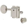 SD91 N 05M MG R6 – Set Meccaniche in linea R6 Mancine autobloccanti per chitarra elettrica – Nickel