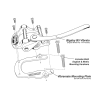 TP-3740-L01 – Kit V5 LH montaggio tremolo Bigsby B5 LH (Mancino)