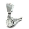 PRL-8341-C0 – Set meccaniche L3+R3 autobloccanti per chitarra elettrica – Cromate (2 Pin)