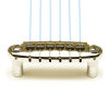 PN-8593-C0 – Ponte fisso Wrap Around selle PIEZO per chitarra elettrica – Cromato
