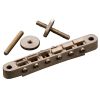 GE104B AN – Ponte fisso per chiatarra elettrica tipo T-O-M – Aged Nickel