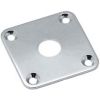 JCB-4 C – Piastra ricevi Jack per chitarra – Cromata