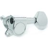 MH AE109 CR – Set meccaniche L3+R3 per chitarra elettrica/acustica – Cromate