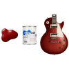 260757108 Trans Red Can – Colore Custom alla Nitro per chitarra elettrica – Rosso Trasparente