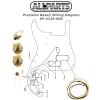EP-4139-000 – Cablaggio completo per basso elettrico tipo Precision Bass