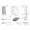 41070 B – Ponte fisso per chitarra elettrica 7 corde – Nero