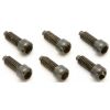 FRP-SLSB – Set 6 viti bloccaggio grani ferma corde Ponti Authentic Floyd Rose Serie Pro – Nero