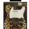 Leopard- Top adesivo riposizionabile per chitarra elettrica tipo Tele