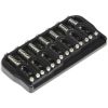 41070 B – Ponte fisso per chitarra elettrica 7 corde – Nero