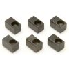FR1-SLIB – Set 6 grani blocca corde per ponti Genuine Floyd Rose per chitarra elettrica – Serie 1000/Special – Nero
