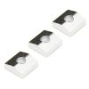 FR-NCBC – Set di 3 blocchetti per capotasto bloccacode – Cromati – Genuine Floyd Rose