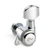 10020271.01.51 M6 135 Locking Sin-Ri 1CH T-18 – Meccanica R1 Mancina Autobloccante per chitarra elettrica/acustica – Cromata – Post 18 mm
