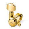 10020520.01.50 M6 135 Locking 1GD – Set Meccaniche in linea L6 Autobloccanti per chitarra elettrica/acustica – Dorate