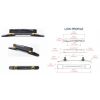 PS-7552-G0 – Ponte Low Profile per chitarra Archtop – Dorato