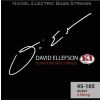 DE45105L – Corde per basso elettrico 4 corde – Power Wound Nickel – David Ellefson Signature