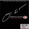 DE545128L – Corde per basso elettrico 5 corde – Power Wound Nickel – David Ellefson Signature