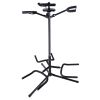 SOUNDSATION SGS-220 Supporto triplo per chitarra e basso universale regolabile in altezza con chiusura di sicurezza