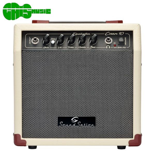 Soundsation Cream-10 - Amplificatore per Chitarra Elettrica 10 watt