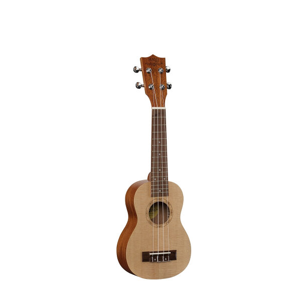 Ukulele Soprano MAUI PRO con borsa (top abete) MPUK110A