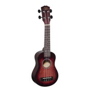 Ukulele soprano MAUI MHW Rosso con borsa