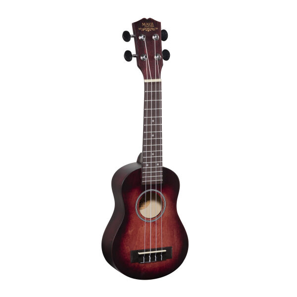 Ukulele soprano MAUI MHW Rosso con borsa