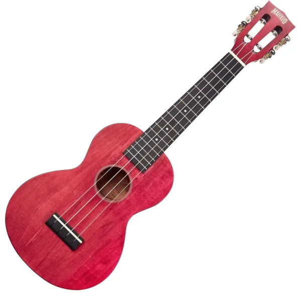 Ukulele Mahalo Island soprano con borsa Rosso