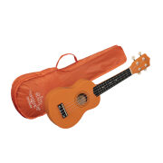 Ukulele soprano MAUI Arancione Sunny con borsa